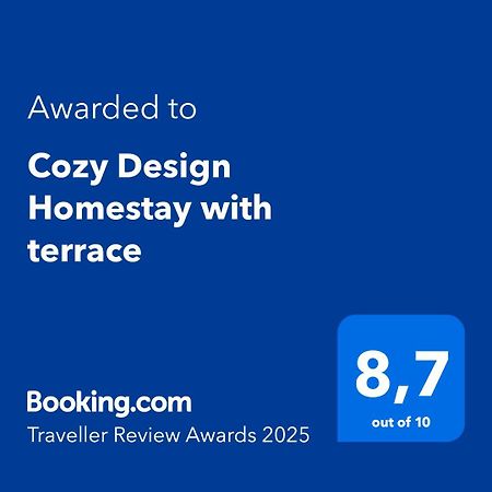 Cozy Design Homestay With Terrace Prag Exteriör bild